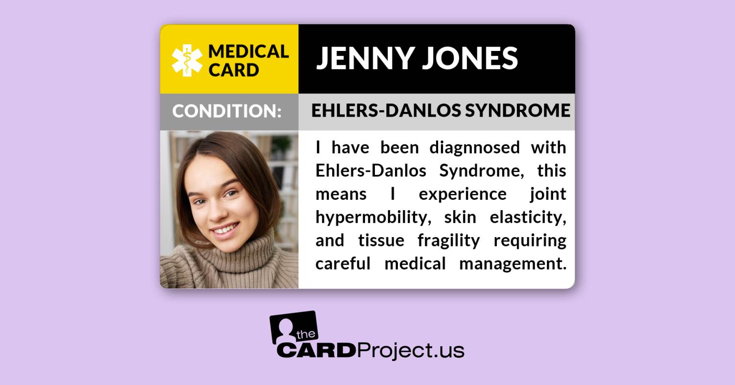 EDS Photo Medical Card (FRONT)